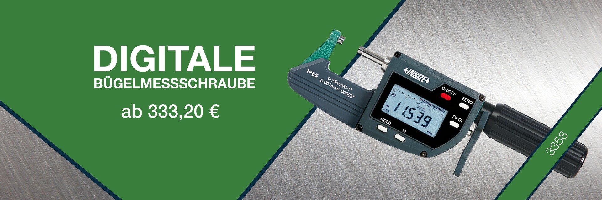 Digitale Bügelmessschraube