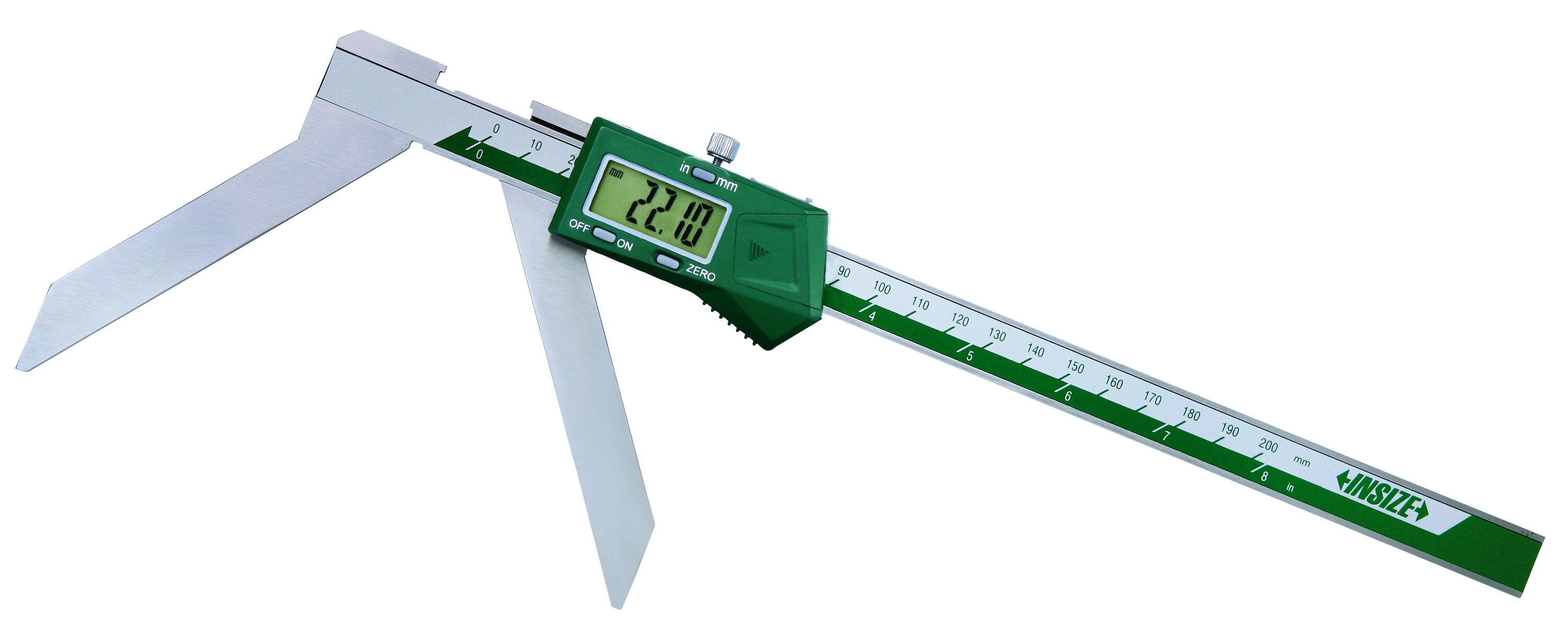 Digital Radius Messschieber