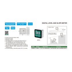 Digital Wasserwaage und Neigungsmessgerät - 4x90°