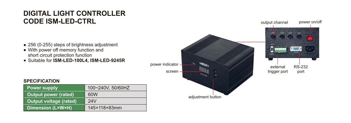 Digitale Licht-Steuerung - 60W