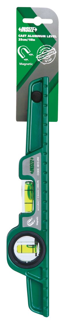 Wasserwaage aus Aluminiumguß - 250mm