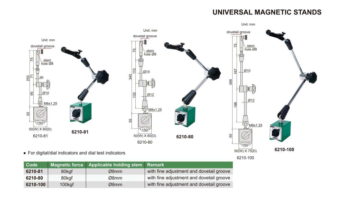 Universal Magnet-Messstativ