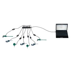Daten-Hub, 4-kanalig - USB-Computer-Stecker - 0,2m