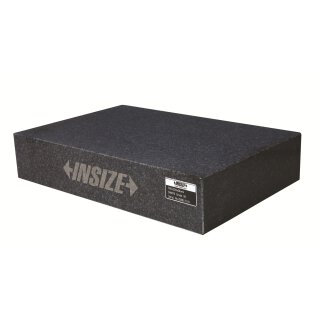 Mess- und Kontrollplatte aus Granit - Güteklasse 0 - 400x250x60mm