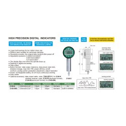 Digitale Pr&auml;zisionsmessuhr - Integrierter Wireless-Sender