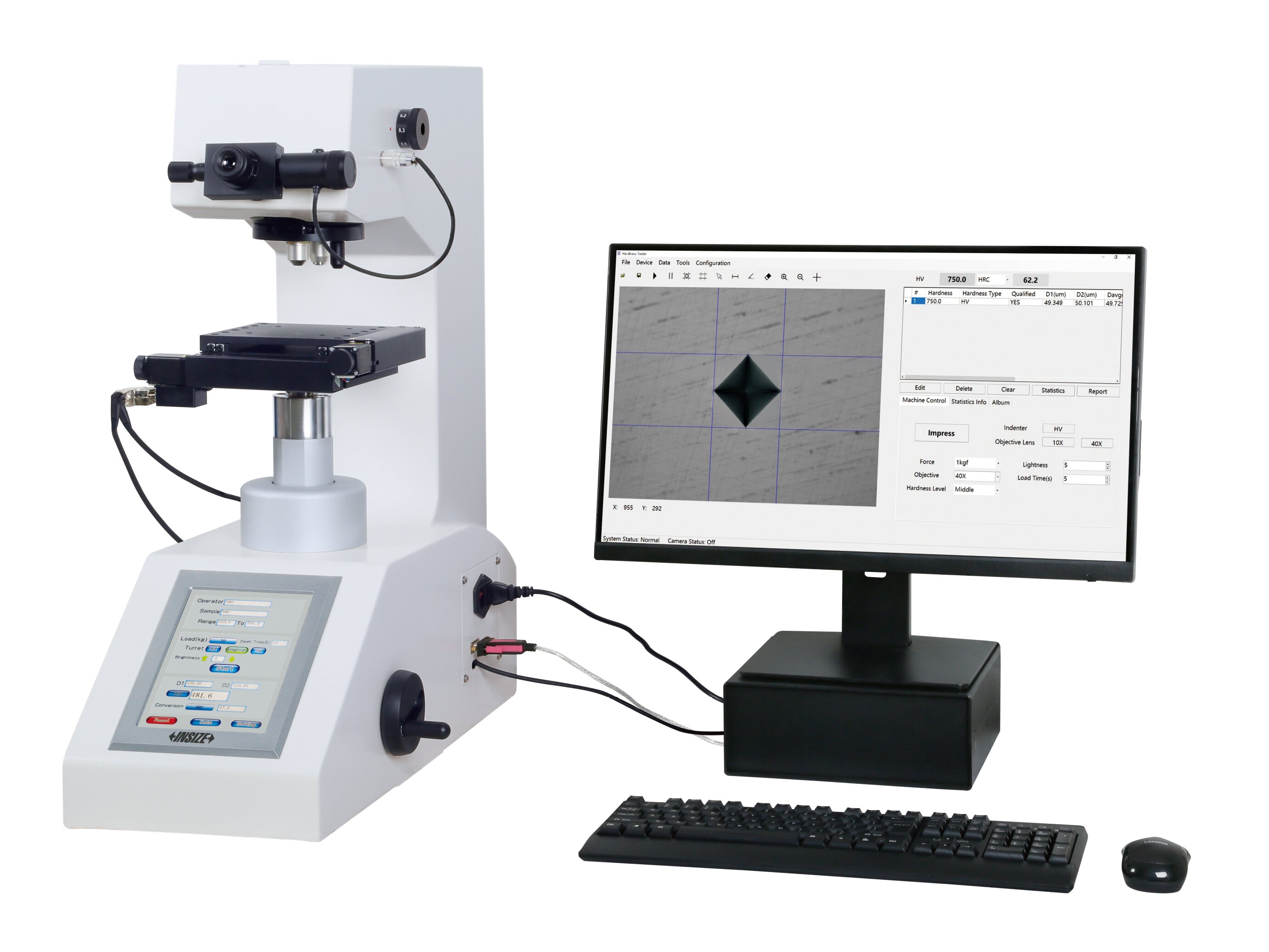 Automatisches Digital Micro-Vickers Härteprüfgerät