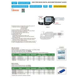 Hochpr&auml;zise Digital B&uuml;gelmessschraube