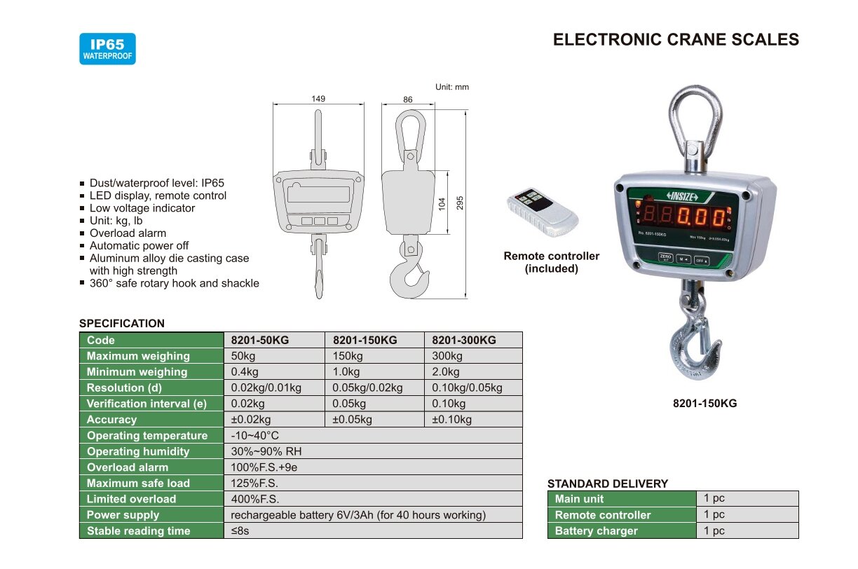 Elektronische Kranwaage