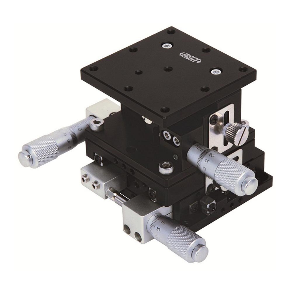 XYZ-Dreiachsen Linearpositioniertisch - 60x60mm - +/- 6.5mm