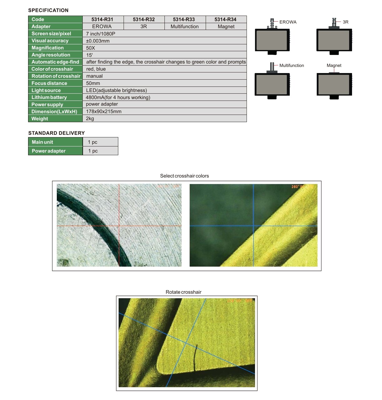 Videomessgerät für Werkzeugmaschinen