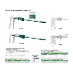 Digital Messschieber zur Messung von Innennuten