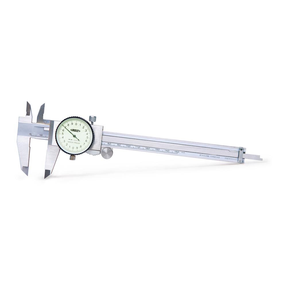 Uhren Messschieber / Schieblehre - mit Daumenrolle - 0.02mm - 0-150mm