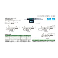 Digital Einbaumikrometer / Einbaumessschraube IP65