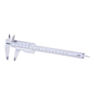 Analog Messschieber / Schieblehre mit Daumenklemme - 0.02mm/0.001" - 0-150mm