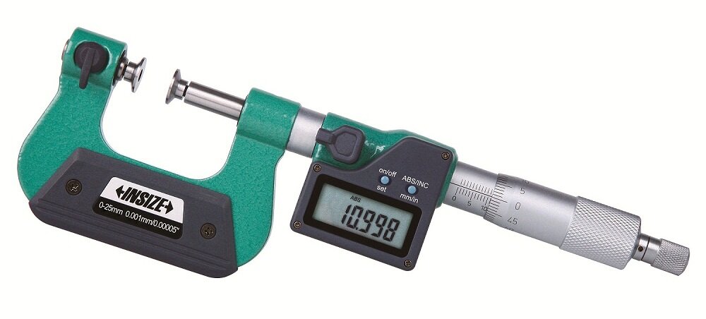 Digital Mikrometer / Bügelmessschraube mit nicht drehender Spindel