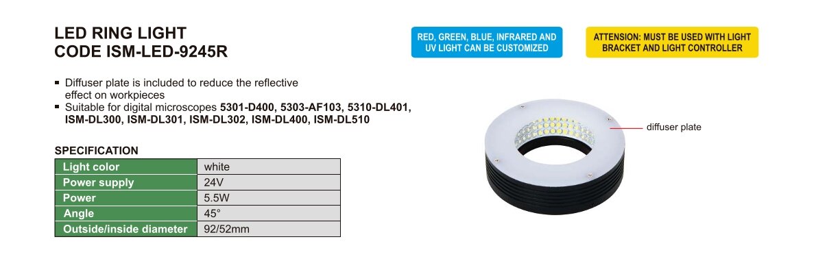 LED Ringbeleuchtung - 5.5W