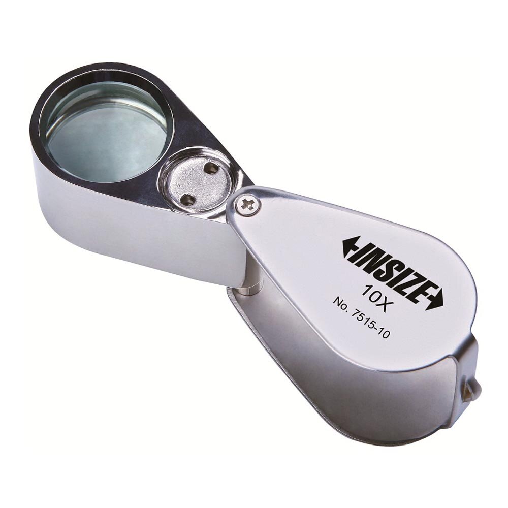 Klapplupe mit Beleuchtung - 10x - Ø21mm