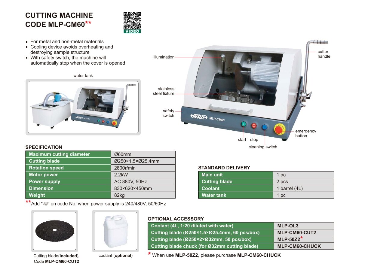 Schneidemaschine für metallische und nichtmetallische Werkstoffe