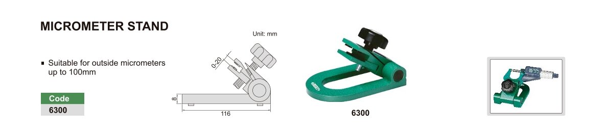 Ständer für Mikrometer / Bügelmessschrauben