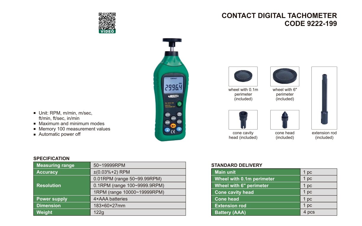 Digitaler Drehzahlmesser