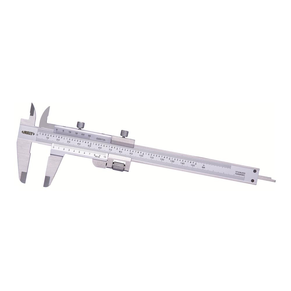 Analog Messschieber / Schieblehre mit Feineinstellung - 0-180mm