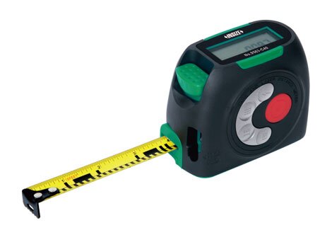 Digitales Bluetooth Rollbandmaß mit Laser-Distanzmessgerät
