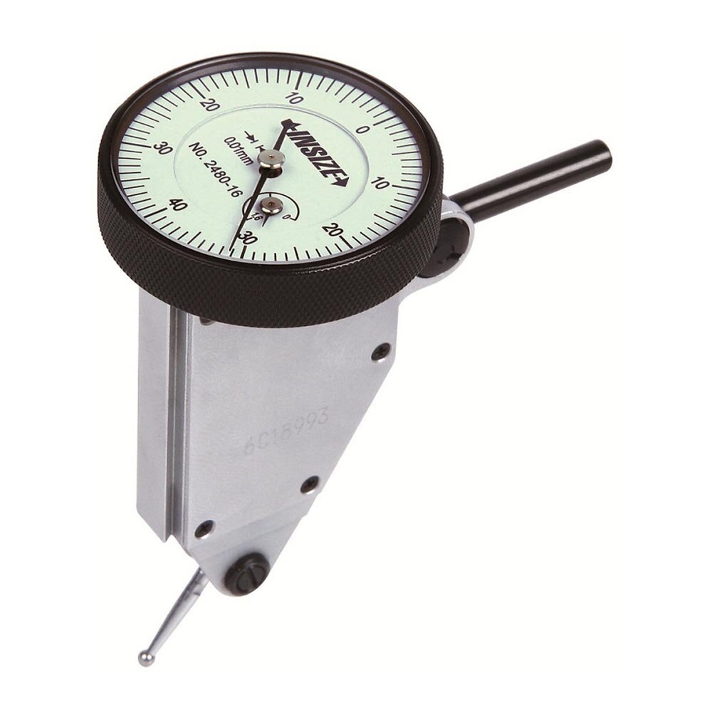 Fühlhebelmessgerät, vertikal mit grossem Messbereich - 1.6mm - 0.01mm