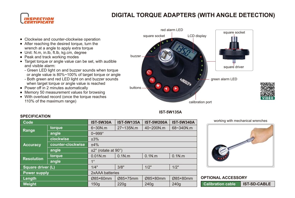 Digital Drehmomentadapter