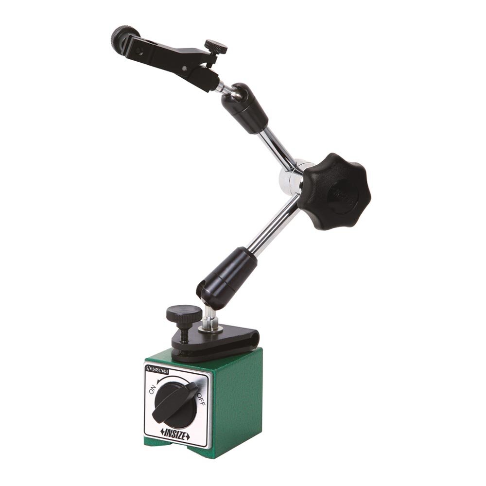 Magnet-Messstativ mit doppelter Feineinstellung - 80kgf - Ø8mm