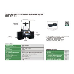Digital Magnetkraft Rockwell-H&auml;rtepr&uuml;fger&auml;t - 10kg