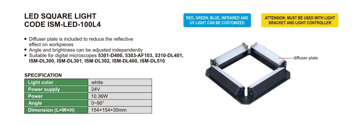 LED Quadratbeleuchtung - 10.36W