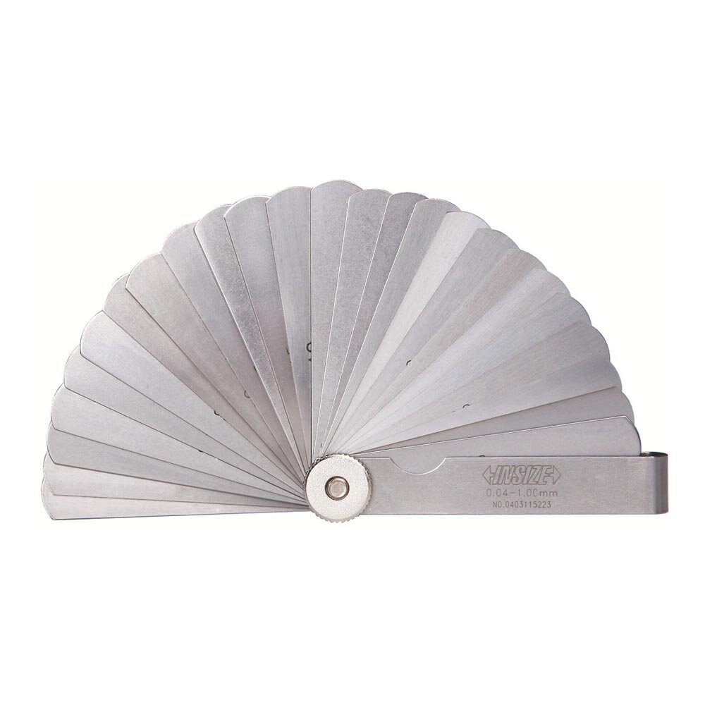 Fühlerlehre - 0.04-1.00mm - 25 Pieces