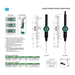 Digital Messuhr mit langem Messweg