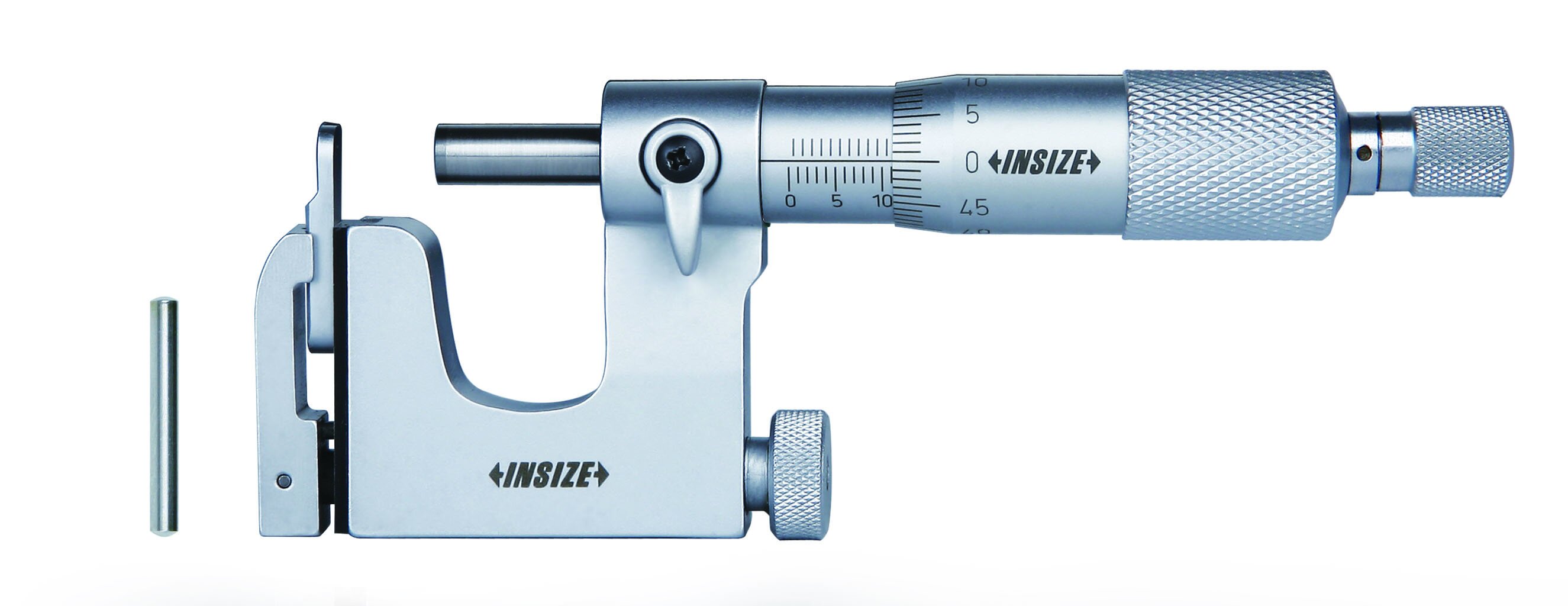 Mikrometer / Bügelmessschraube mit austauschbarem Amboß