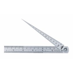 Messkeil und Massstab Satz