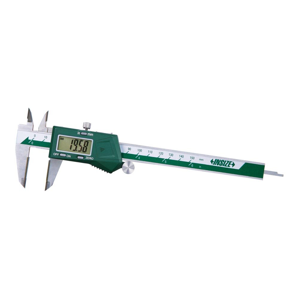 Digital Messschieber mit hartmetallbestückten Messflächen - ohne Daumenrolle - ohne Datenschnittstelle - 0-150mm