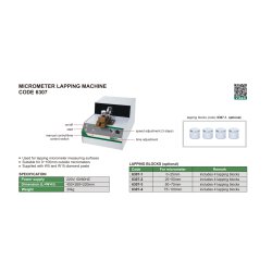 Mikrometer-Läppmaschine