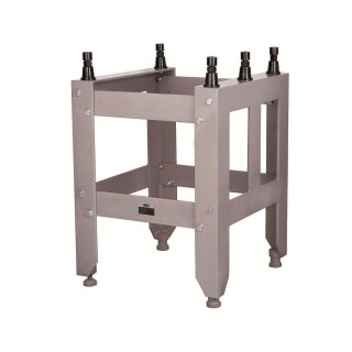 Untergestell f&uuml;r Mess- und Kontrollplatten aus Granit - Niedrige St&auml;nder - 800x500x100mm - 775-800mm