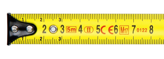 Rollbandmaße im Satz, 12 Stück