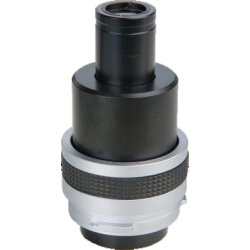 100-fach Objektiv mit halbdurchlässigen Spiegel