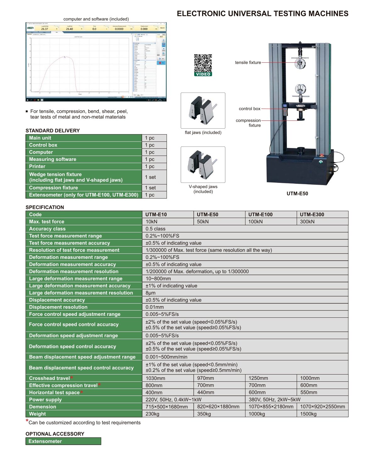 Universal-Matrialprüfmaschine