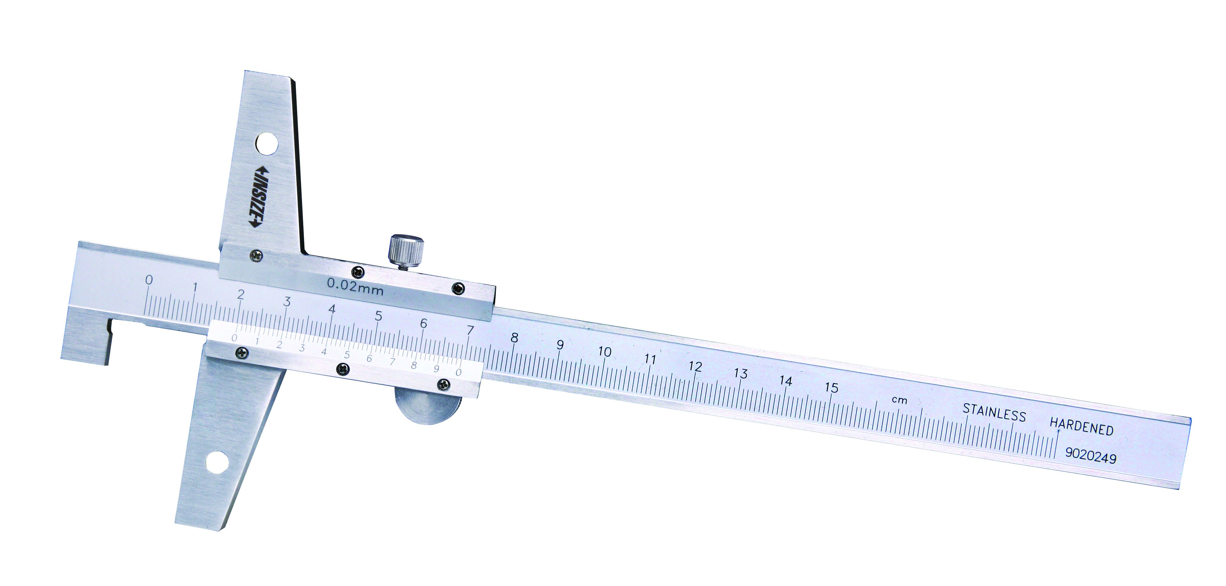 Analog Tiefenmessschieber / Schieblehre mit Haken