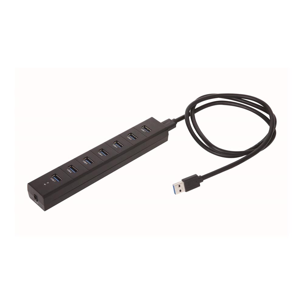 Daten-Hub, 7-kanalig - USB-Computer-Stecker - 1m