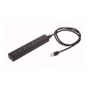 Daten-Hub, 7-kanalig - USB-Computer-Stecker - 1m