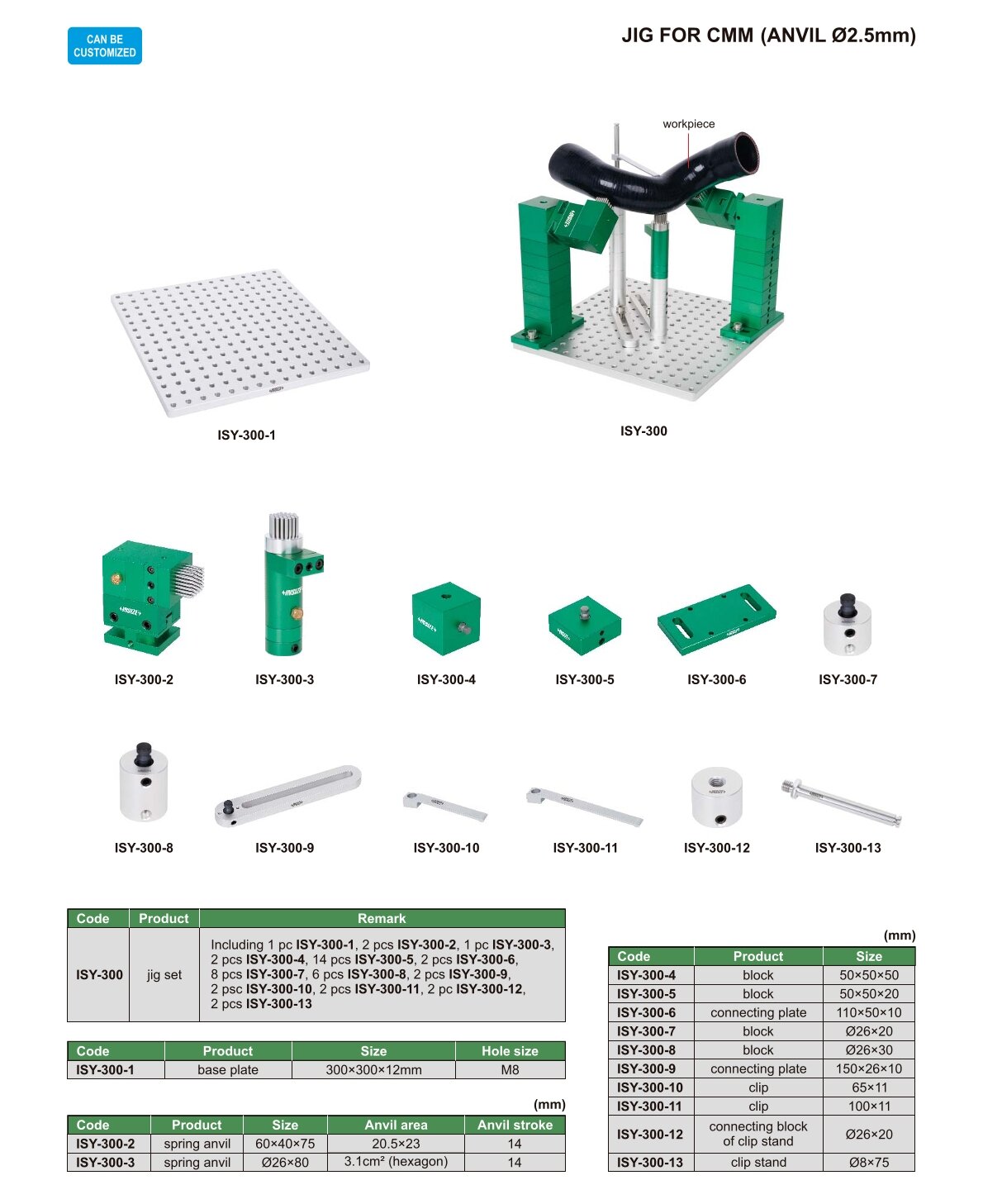 Montageblock - 50x50x50mm