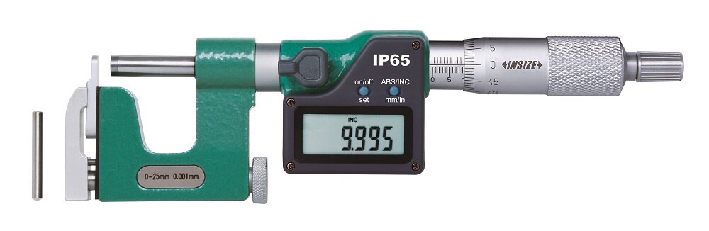 Digital Mikrometer / Bügelmessschraube mit austauschbarem Amboß