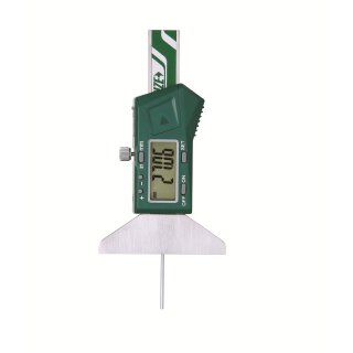 Mini Digital Tiefenmessschieber mit rundem Tiefenma&szlig; - mit Datenschnittstelle - 0-25mm