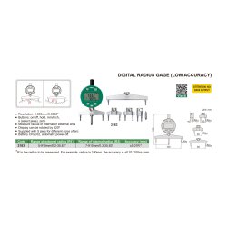 Digitales Radiusmessger&auml;t - 5-910mm