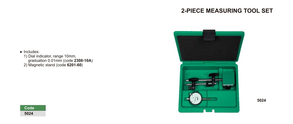 Messwerkzeug-Satz, 2-teilig - 10mm