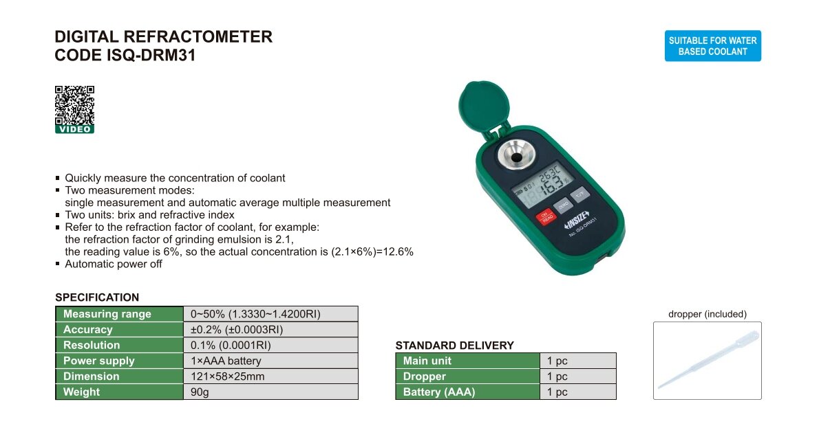 Digitales Mobiles Refraktometer
